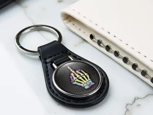 Key Ring Personalised Superior Grade Modern Edition